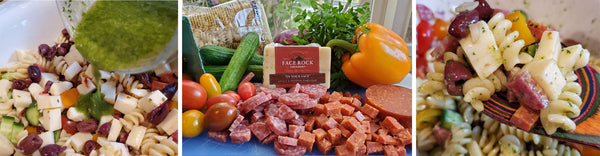 In Your Face Chilled Pasta Salad | Face Rock Creamery