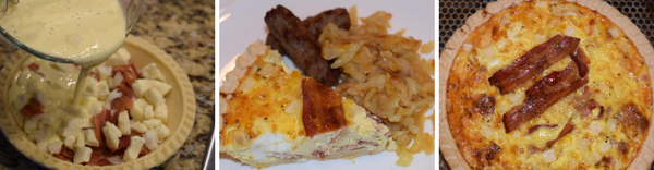 Cheddar Curd and Bacon Quiche | Face Rock Creamery