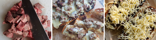 Cheddar Steak Garlic Bread | Face Rock Creamery