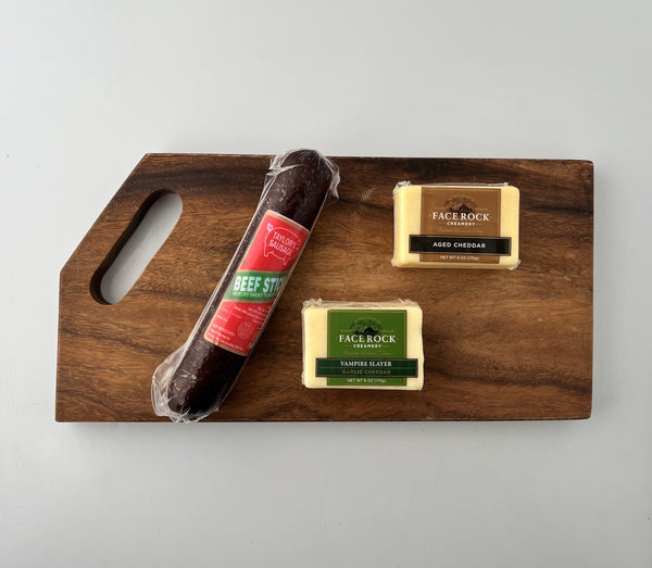 Creamery 2Cheese Sampler Face Rock Creamery