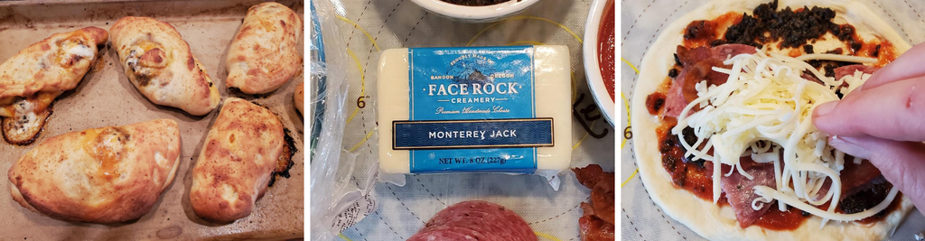 Monterey Jack Stuffed Pockets