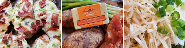 Peppercorn Harvest Cheddar Twice-Baked Potatoes