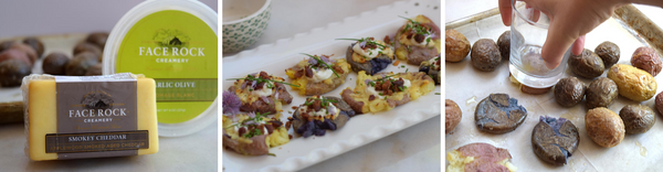 Smokey Smashed Potatoes