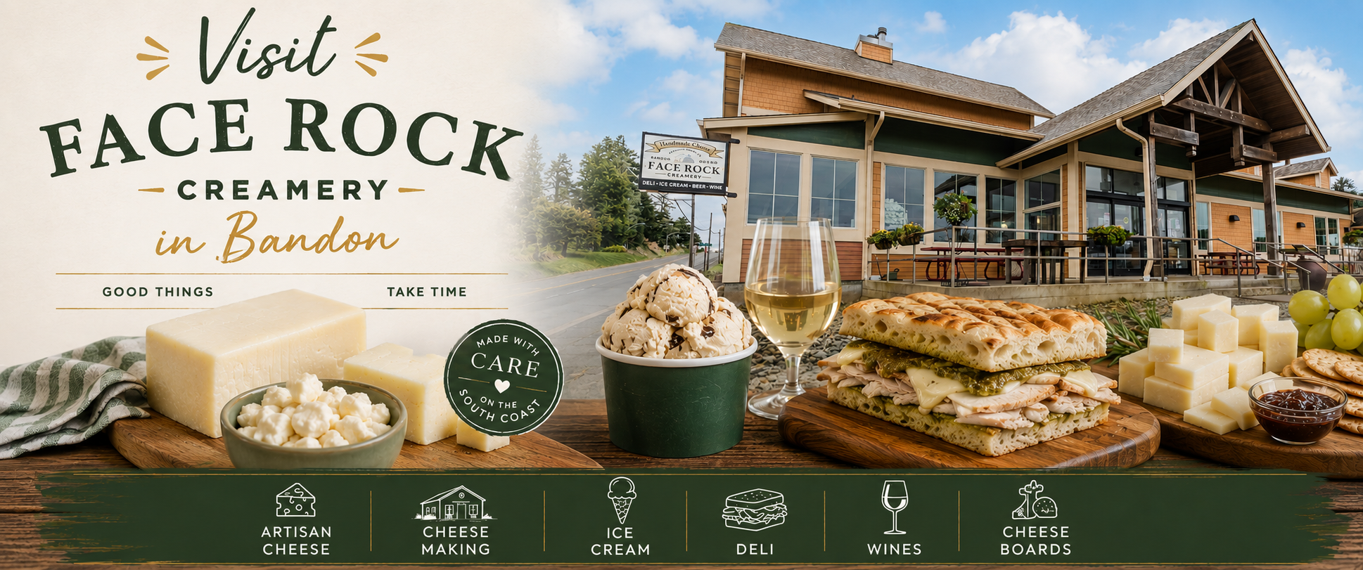 Face Rock Creamery, Fine Hand Crafted Cheese with Great Character